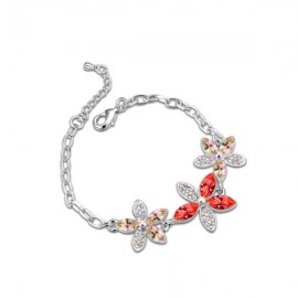 Flowers Pinellia Padparadsoha, Exquiste Bracelet